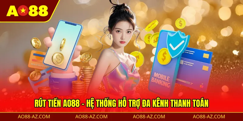 Rút tiền AO88 - Hệ thống hỗ trợ đa kênh thanh toán